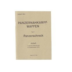 Panzernahkampf Waffen Panzerschreck manual - repro