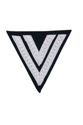 Rottenführer chevron, black - repro