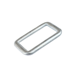 Flattened aluminum D-ring bezel - replica