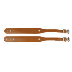 Paramilitary brown tornister straps - replica