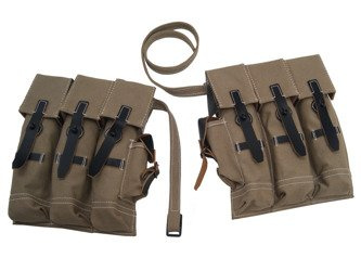 StG 44 canvas magazine pouches - set - repro