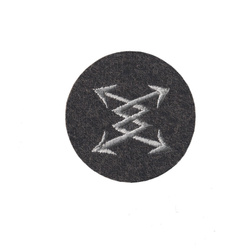 LW patch - Fernsprecher, Blaugrau - replica