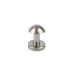Steel button for the rear strap of the M39 Y-straps - replica