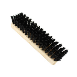 Shoe polishing brush, black
