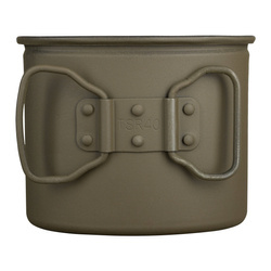 WH/SS M31 canteen cup  repro - aluminium, olive painted