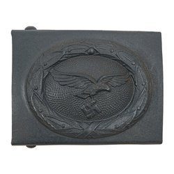 LW Koppelschloss, Luftwaffe belt buckle, steel - repro