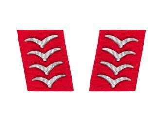 Luftwaffe collar tabs - Artillerie, Hauptgefreiter - repro