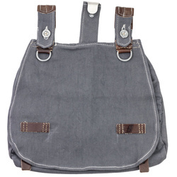 LW M31 breadbag with brown leather - Fredericci repro