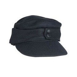 Feldmutze M43 Schwarz - armoured cap - repro by Sturm