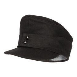 Feldmutze M43 Schwarz - armoured cap - repro