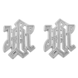 LSSAH metal cypher pair for shoulder boards - repro