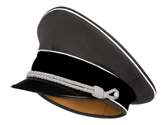 EREL Waffen-SS Schirmmütze - infantry - gabardine - repro