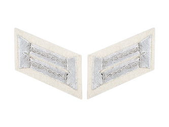 Officer Waffenrock Kragenspiegel - infantry collar tabs - repro