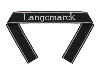 Waffen SS "Langemarck" - RZM cuff title - enlisted - repro