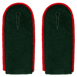 Wehrmacht Heer M36 enlisted shoulder boards - artillery
