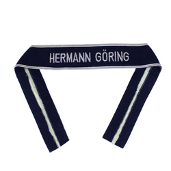 LW cuff title "Hermann Goering" - wool, NCO version