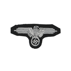Adler SS, black wool, embroidery - armoured branch