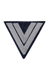 Obergefreiter chevron LW - blue grey - repro