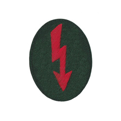 Heer patch - Abzeichen fur Nachrichtenpersonal, Artillerie, dark green - replica