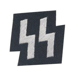 SS member runes pocket patch - black