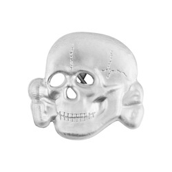 SS visor cap skull, new - repro