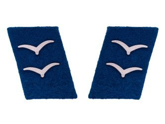 Luftwaffe collar tabs - Sanitätstruppe, Gefreiter- repro