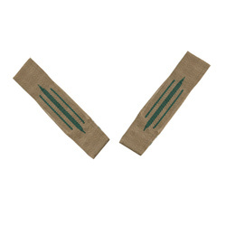 M38 Kragenspiegel - unified WH collar tabs - dark green - repro