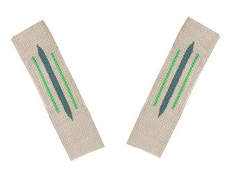 M35 Kragenspiegel - WH collar tabs for mountain troops - repro