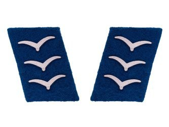 Luftwaffe collar tabs - Sanitätstruppe, Obergefreiter- repro