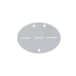 WH/SS German dog tag - aluminium - repro