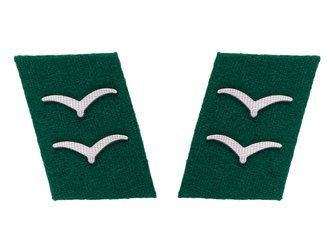 Luftwaffe collar tabs - field divisions, Gefreiter - repro