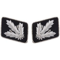 SS collar tabs - Brigadeführer - repro