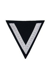 Sturmmann chevron, black - repro