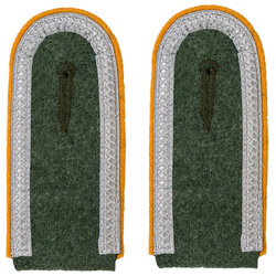 Wehrmacht Heer M40 Unteroffizier shoulder boards - cavalry, reconnaisance, signal troops