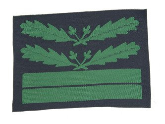 SS Obersturmbannfuhrer / WH Oberstleutnant  BeVo camo patch