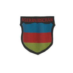Volunteer Arm Patch, Aserbaidschan, BeVo, First pattern - Folded version