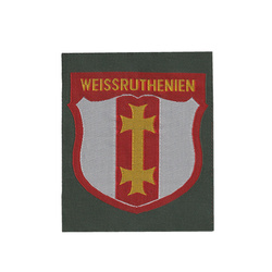 Volunteer Arm Patch, Weissruthenien, BeVo - replica