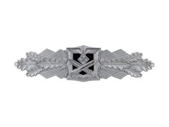 Close Combat Clasp - silver - repro