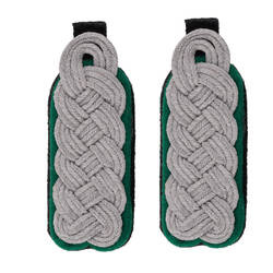 SS higher officer shoulder boards - mountain units