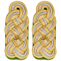 Generalleutnant der Polizei shoulder boards - repro