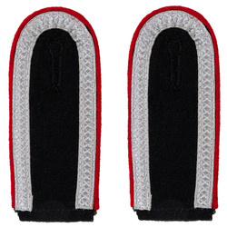 Waffen-SS NCO shoulder boards - artillery