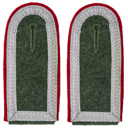 Wehrmacht Heer M40 senior NCO shoulder boards - artillery