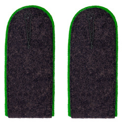 LW shoulder boards - field divisions - green - repro