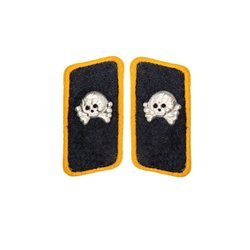 Panzerwaffe Kragenspiegel - armoured collar tabs - repro