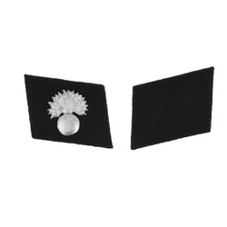 SS Schutze collar tabs of 34th Waffen Grenadier Division „Landstorm Nederland” - repro