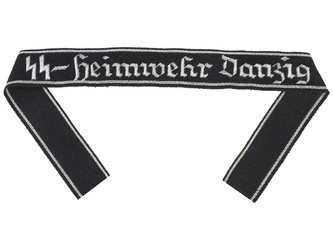 SS "Heimwehr Danzig" - officers RZM cuff title - enlisted - repro