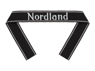 Waffen SS "Nordland" - RZM cuff title - enlisted - repro