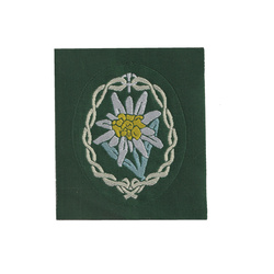 Sleeve patch Gebirgsjäger, BeVo, dark green - repro