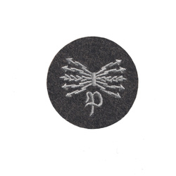 LW patch - Peilfunker, Blaugrau - replica