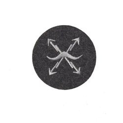 LW patch - Flugmeldepersonal, Blaugrau - replica
